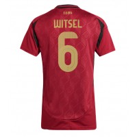 Fotbalové Dres Belgie Axel Witsel #6 Dámské Domácí ME 2024 Krátký Rukáv